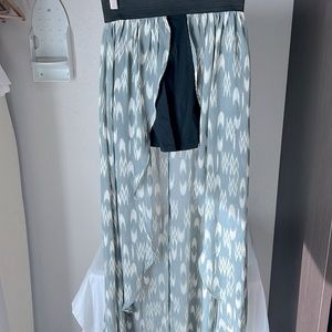 Mini maxi skirt